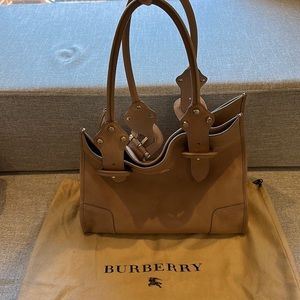 Vintage Burberry Tote Bag